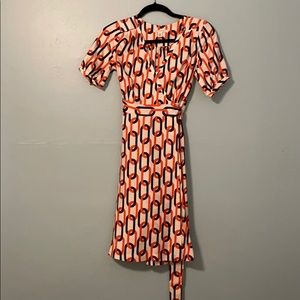 Banana Republic Silk Wrap Dress